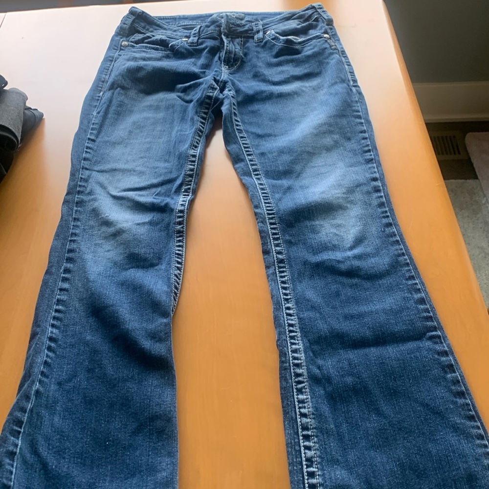 Silver Aiko jeans
